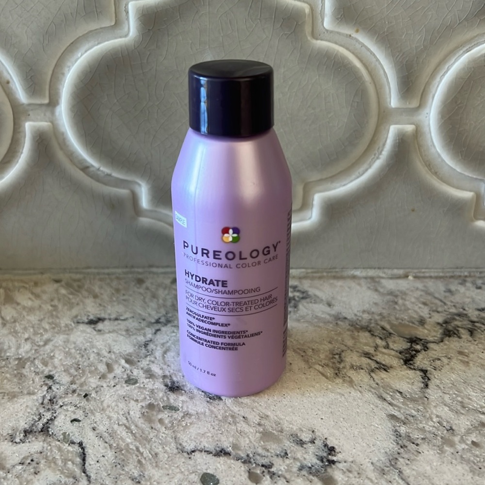4/$14 Pureology Hydrate Shampoo, Travel Size 1.7 fl oz, NEW